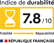 Indice de durabilité 8/10